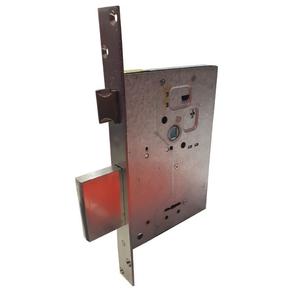 CERRADURA EMBUTIR GOLPE Y LLAVE AGUJA 60 MM