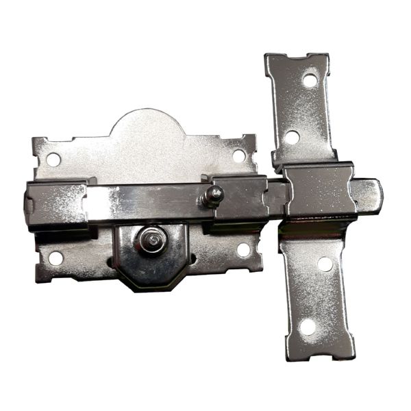CERROJO MODELO 11B DE 50 MM CROMADO SEGURIDAD