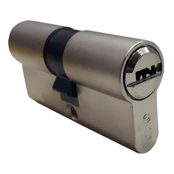 CILINDRO R6 30X40 MM LEVA CORTA NIQUEL